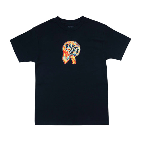 Baker Brand Brain Donor SS Tee - Black (Front)
