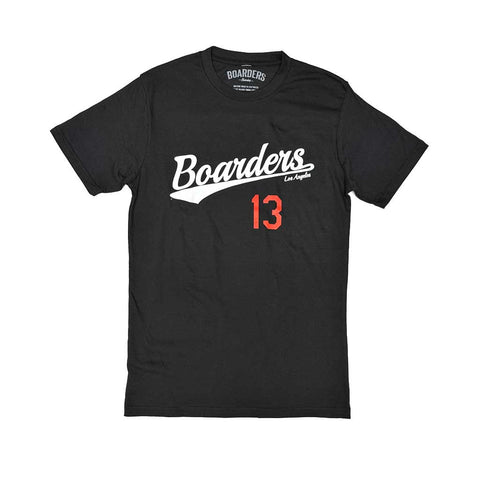 Boarders Script 13 S/S Tee - Black