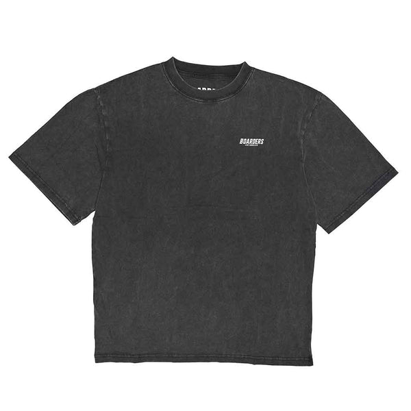 Boarders Mini Bold Washed S/S Tee - Washed Black