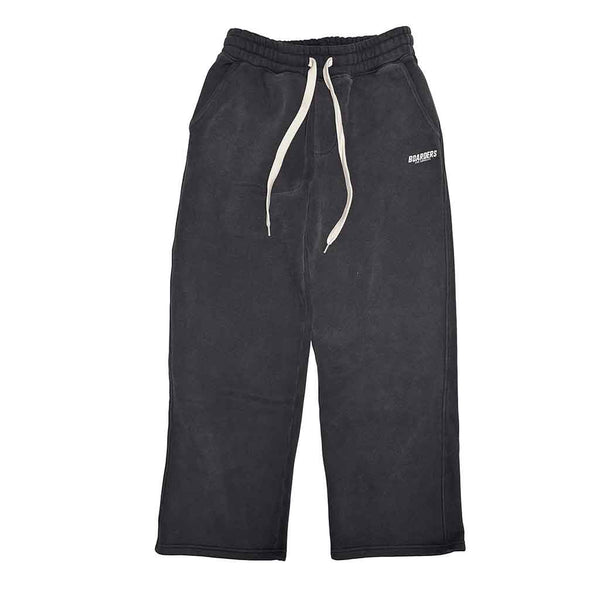 Boarders Mini Logo Super Baggy Sweat Pant - Washed Black