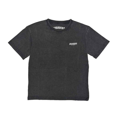 Boarders Youth Mini Bold Washed S/S Tee - Washed Black