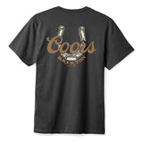 Brixton x Coors Luck S/S Tee - Black Back