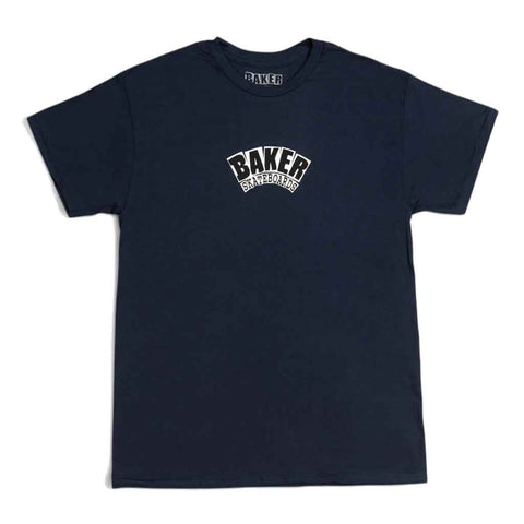 Baker Arch Logo S/S Tee - Navy