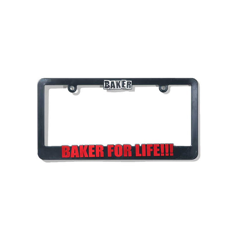 Baker For Life License Plate