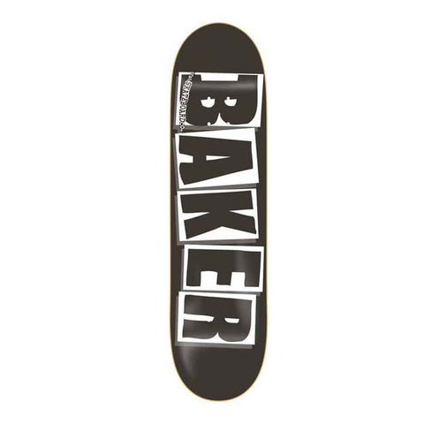 Baker Brand Logo 8.25" Deck - Black/White
