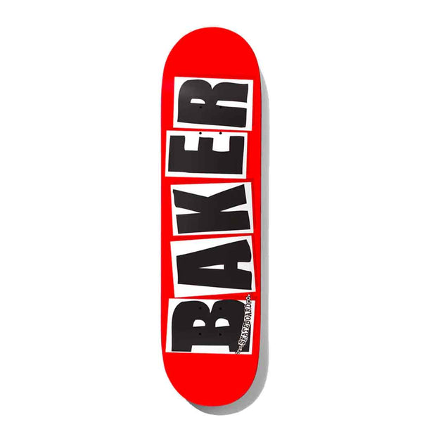 Baker Brand Logo 8.38" Deck - Red/Black/White