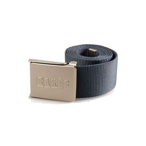 Baker Brand Logo Web Belt - Black