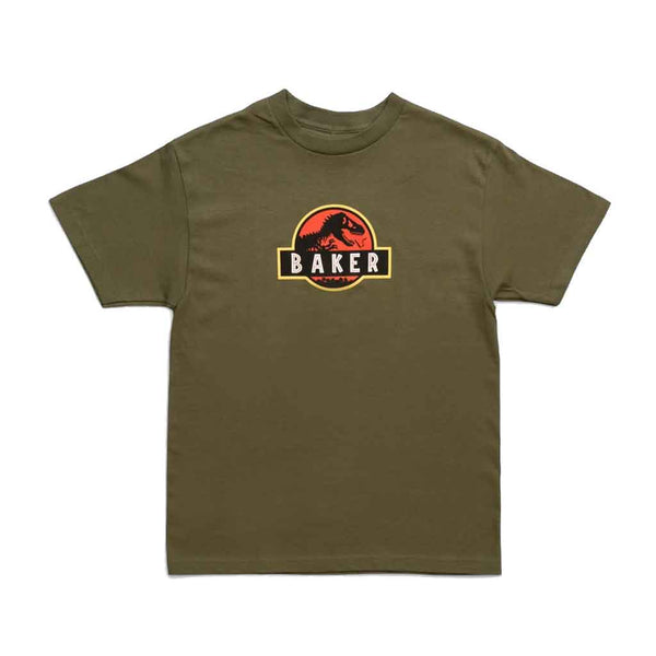 Baker Stoned Age SS Tee - Military Green