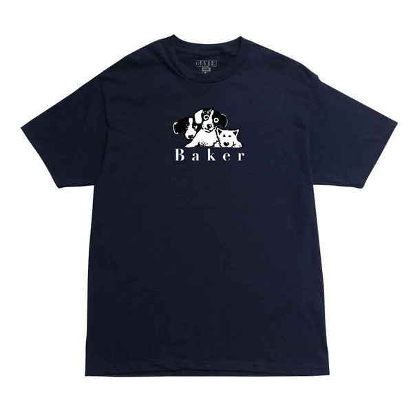 Baker Where my Dogs at S/S T-shirt - Navy