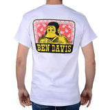 Ben Davis Paisley Logo S/S Tee - White
