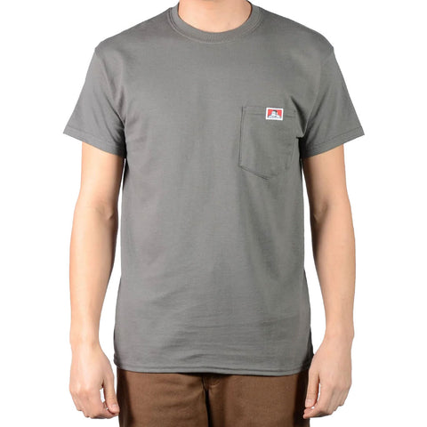 Ben Davis Pocket Tee - Charcoal