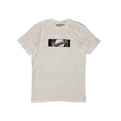 Boarders Crest XL S/S Tee - White