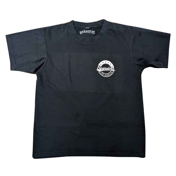 Boarders Star Crest Heavy Duty S/S Tee - Black