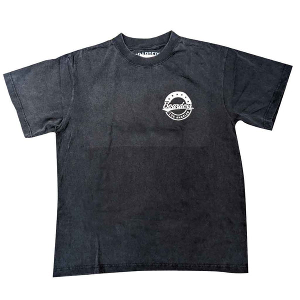 Boarders Star Crest Heavy Duty S/S Tee - Vintage Black