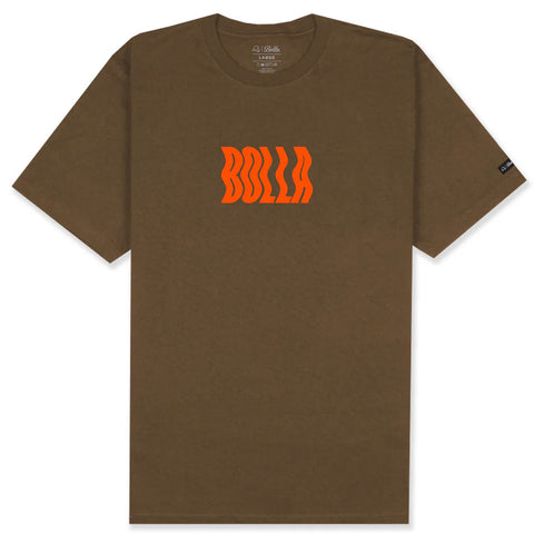 Bolla Wave S/S Tee - Walnut