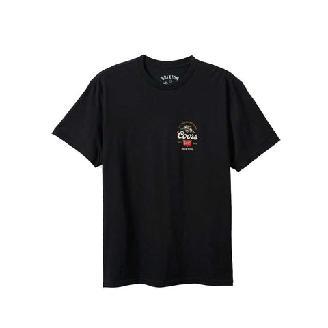 Brixton x Coors 150 Arch S/S Tee - Black