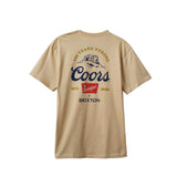 Brixton x Coors 150 Arch S/S Tee - Cream2