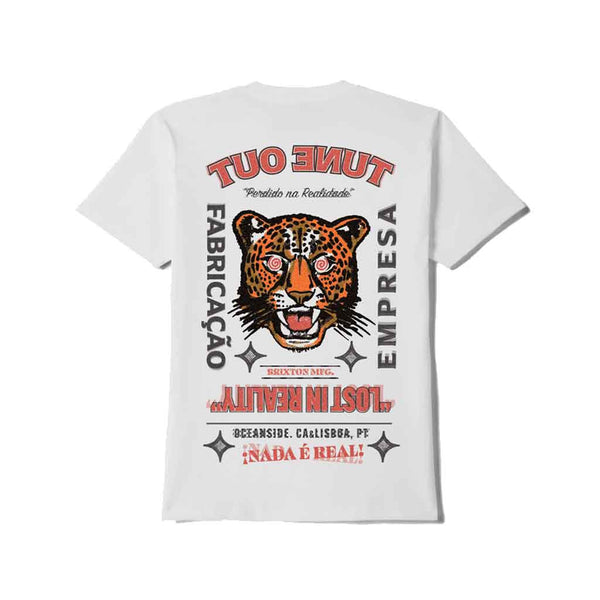 Brixton Getaway S/S Tee - White