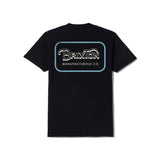 Brixton Grade S/S Tee - Black/Off White/Retro Blue