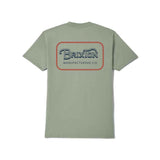 Brixton Grade S/S Tee - Desert Green/Dark Navy/Amber Terrain
