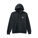Brixton Linwood Hoodie - Black/Mallard Green/Whitecap Front