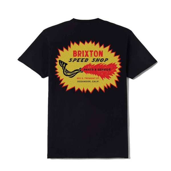 Brixton Mavis S/S Tee - Black Worn Wash