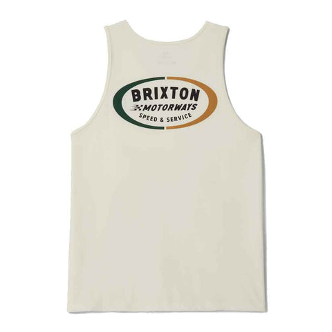 Brixton Rhett Tank Top - Off White