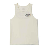 Brixton Rhett Tank Top - Off White Front