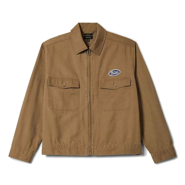 Brixton Trademark LW Garage Jacket - Wash Khaki