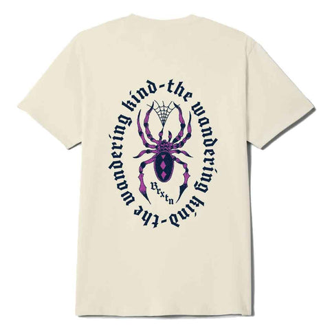 Brixton Beasley S/S STD Tee - Cream