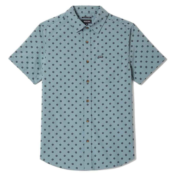 Brixton Charter Print S/S Woven - Micro Street Tile