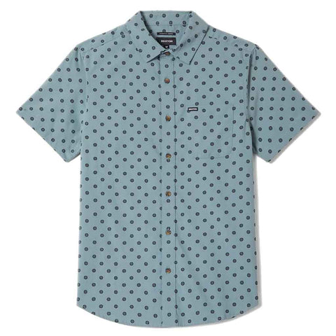 Brixton Charter Print S/S Woven - Micro Street Tile