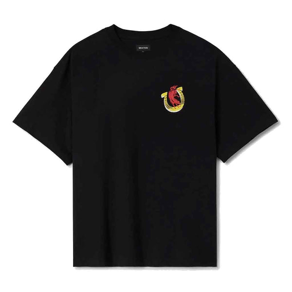 Brixton x Colt 45 Everytime S/S Oversized Tee - Black