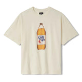Brixton x Colt 45 Forty Oz S/ Oversized Tee - Natural