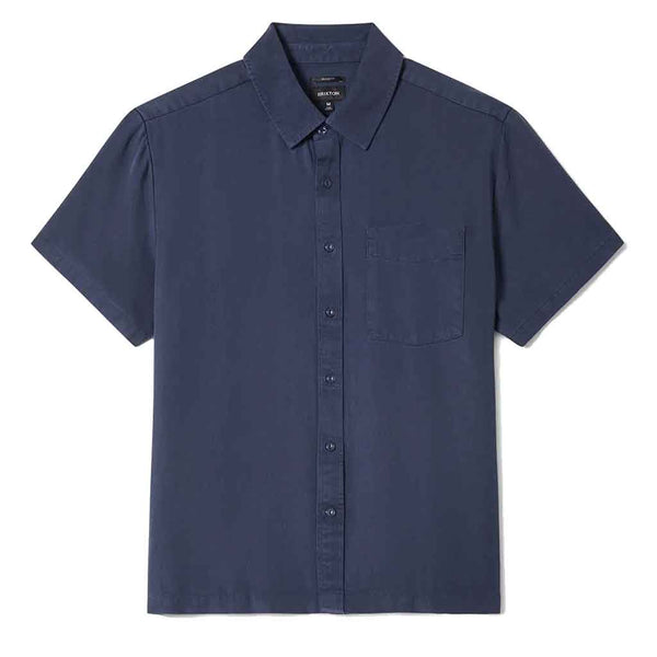 Brixton Cooling Comfort S/S Woven - Midnight Navy