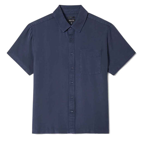 Brixton Cooling Comfort S/S Woven - Midnight Navy