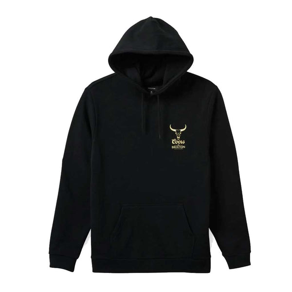 Brixton x Coors Bull Hoodie - Black