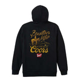 Brixton x Coors Legends Hoodie - Black2