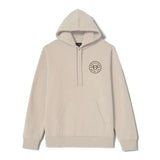  Brixton Crest Hood - Cream/Jet Black/Washed Copper Front