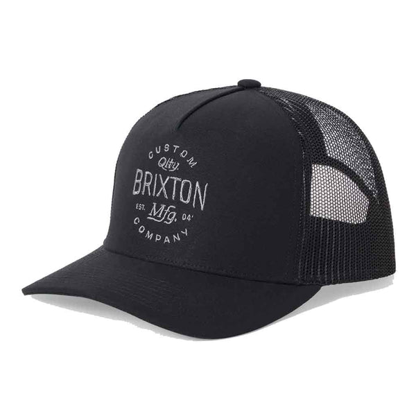 Brixton Fremont C NP Trucker Hat - Black/Black