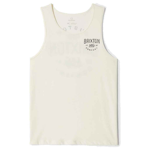 Brixton Fremont Tank Top - Off White