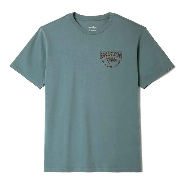Brixton Garnet S/S Standard Tee - Ocean Breeze