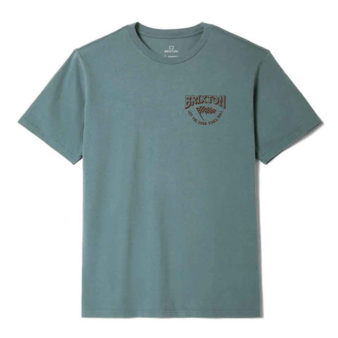 Brixton Garnet S/S Standard Tee - Ocean Breeze