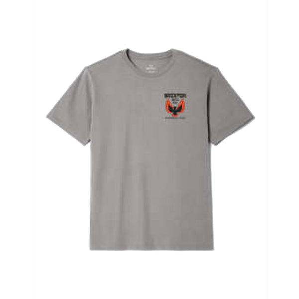 Brixton Garvey S/S TLRT Tee - Heather Grey