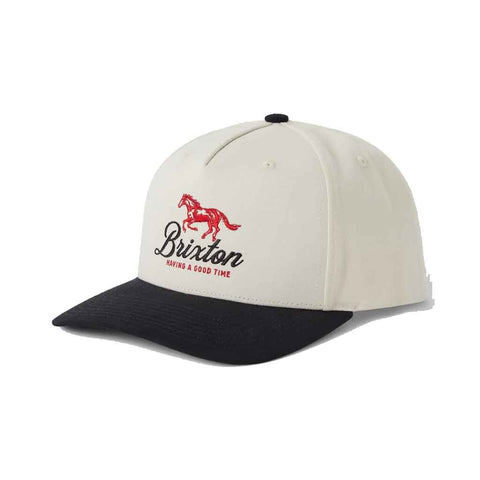 Brixton Good Times C MP Snapback - Black/Whitecap