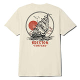 Brixton High Seas S/S STD Tee - Cream
