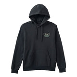 Brixton Linwood Hoodie - Black/Mallard Green/Whitecap Front