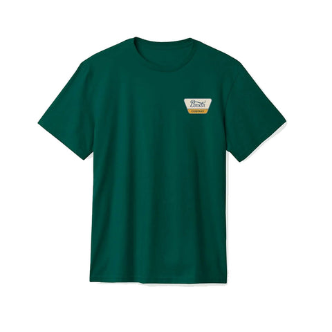 Brixton Linwood S/S Tee - Deep Emerald