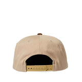 Brixton Oath III Snapback - Khaki/Sepia Back