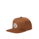 Brixton Oath III Snapback - Pinecone Brown Front